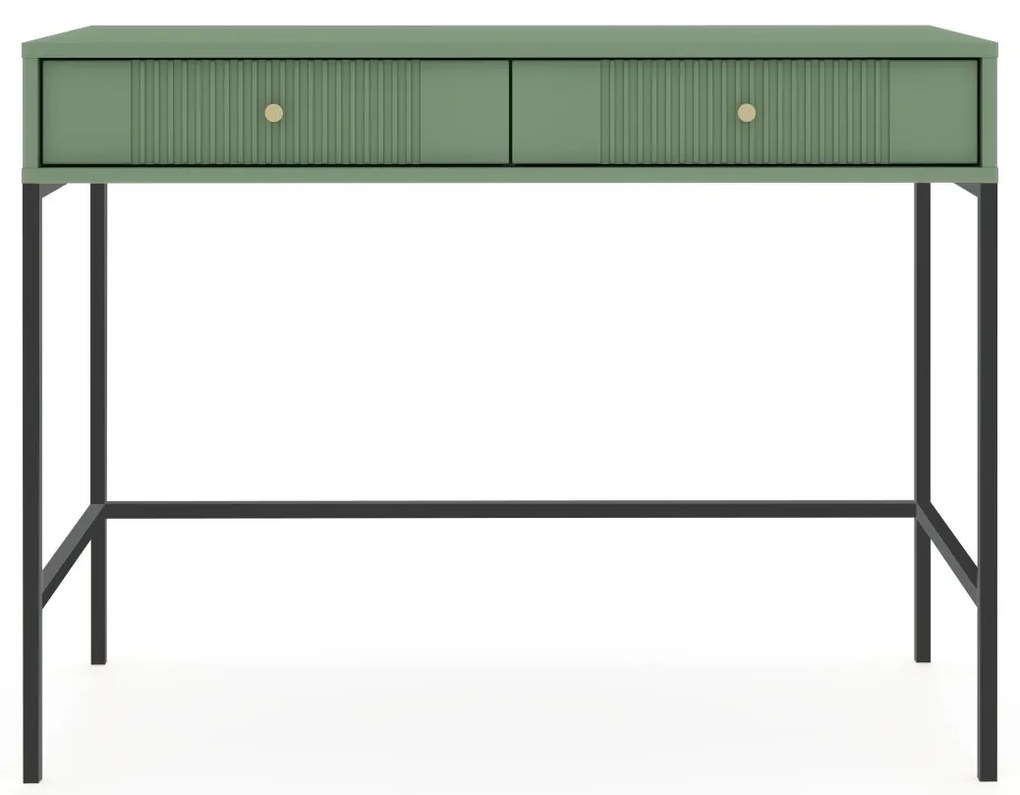 Toaletný stolík Iseo 104,3 cm zelený