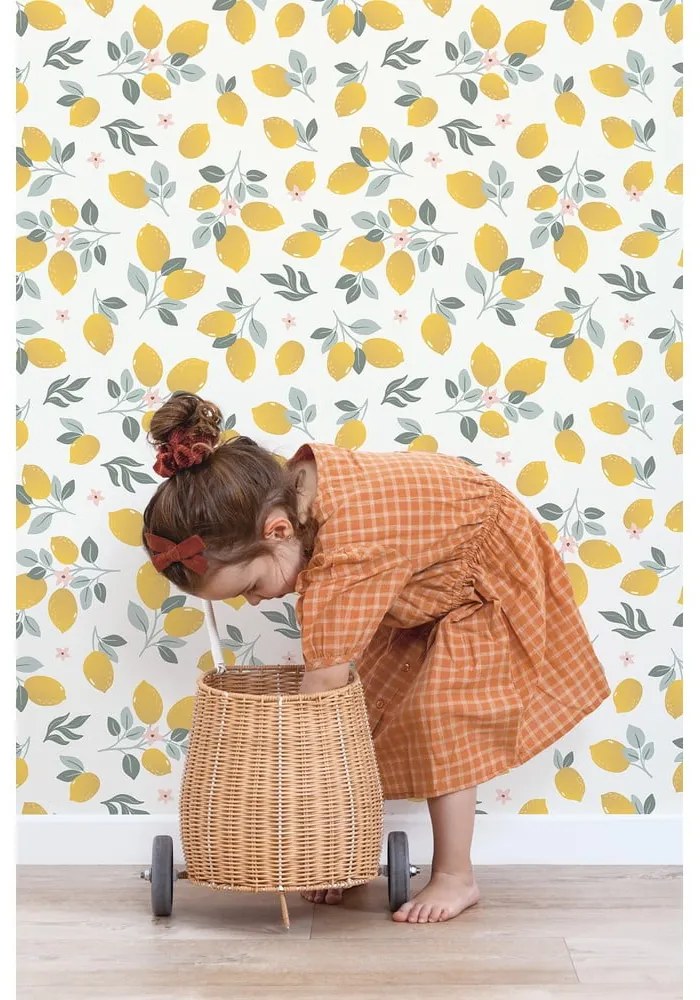 Detská tapeta 10 m x 50 cm Lemons – Lilipinso
