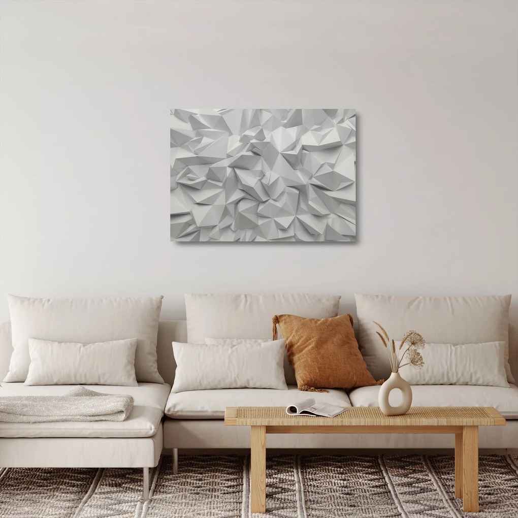 Sklenený obraz abstrakcie (70x50 cm)