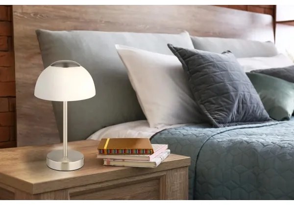 Globo 21014N- LED Stmievateľná nabíjacia stolná lampa SARIMA LED/2,5W/5V 1800mAh