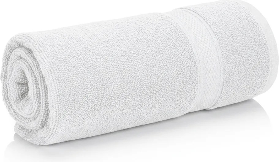 Uterák CLARYSSE ELEGANCE 60x110 cm biely, 100% bavlna