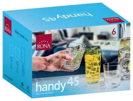 Rona Poháre HANDY 450 ml, 6 ks