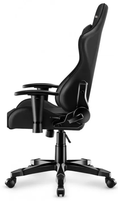 Ergonomické čierne herné kreslo pre teenegerov