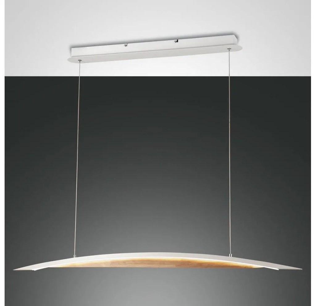 Fabas Luce 3697-40-102- LED Stmievateľný luster na lanku CORDOBA LED/36W/230V biela FX0284