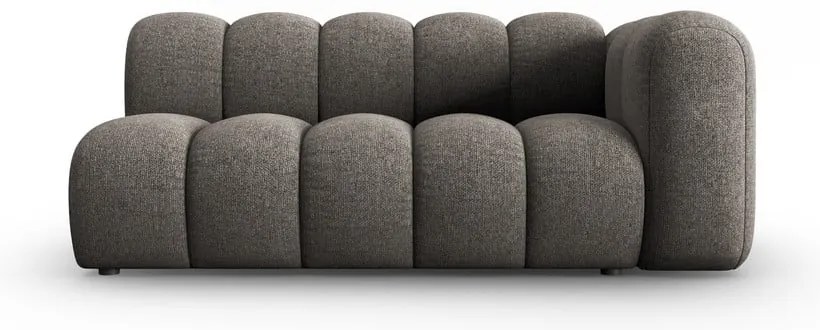 Tmavosivý modul pohovky (pravý roh) Lupine – Micadoni Home