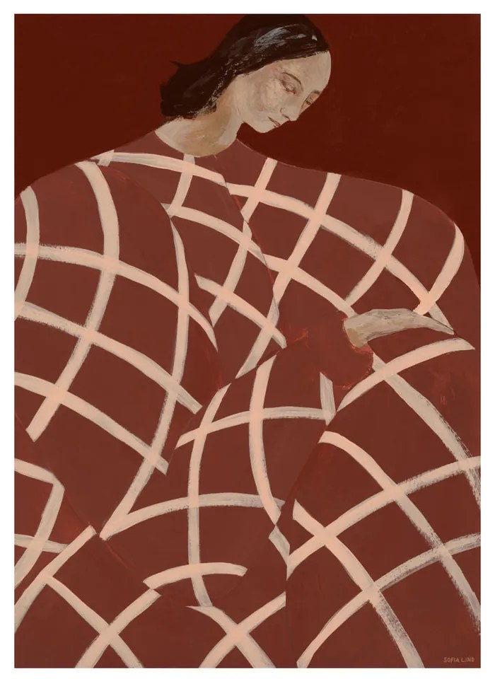 Moikka Plagát Waiting At Art Et Métiers by Sofia Lind 30x40 cm