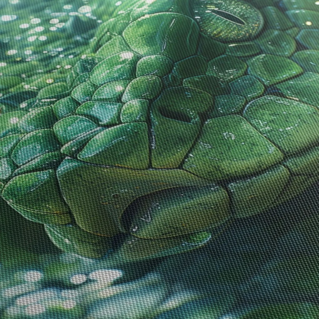 Obraz - Portrét hada (120x50 cm)