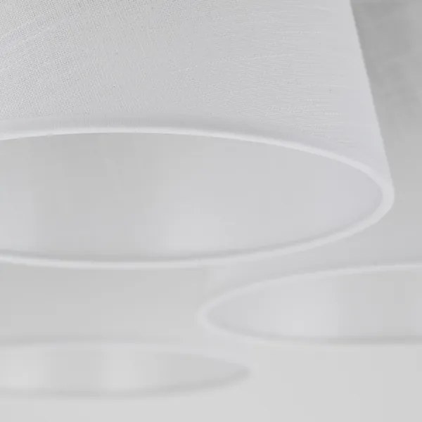 Brilagi - Prisadený luster LATTE 5xE27/15W/230V borovica/biela