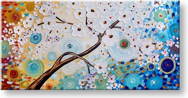 Autorská reprodukcia na plátne STROM