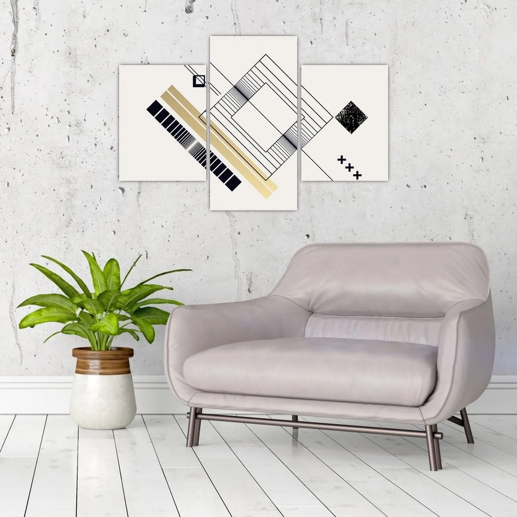 Obraz - Geometrické tvary N⁰6 (90x60 cm)