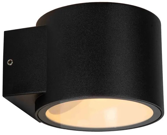Lucide 28803/01/30 - Vonkajšie nástenné svietidlo OXFORD 1xG9/5W/230V IP54 čierna
