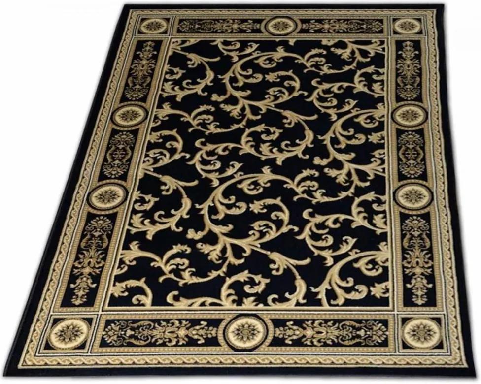 Kusový koberec Jamira čierny, Velikosti 200x300cm | BIANO