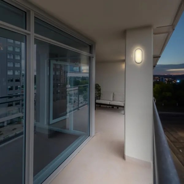 Solight WO749-G- LED Vonkajšie nást. svietidlo LED/20W/230V 4000K IP54 šedá oválny