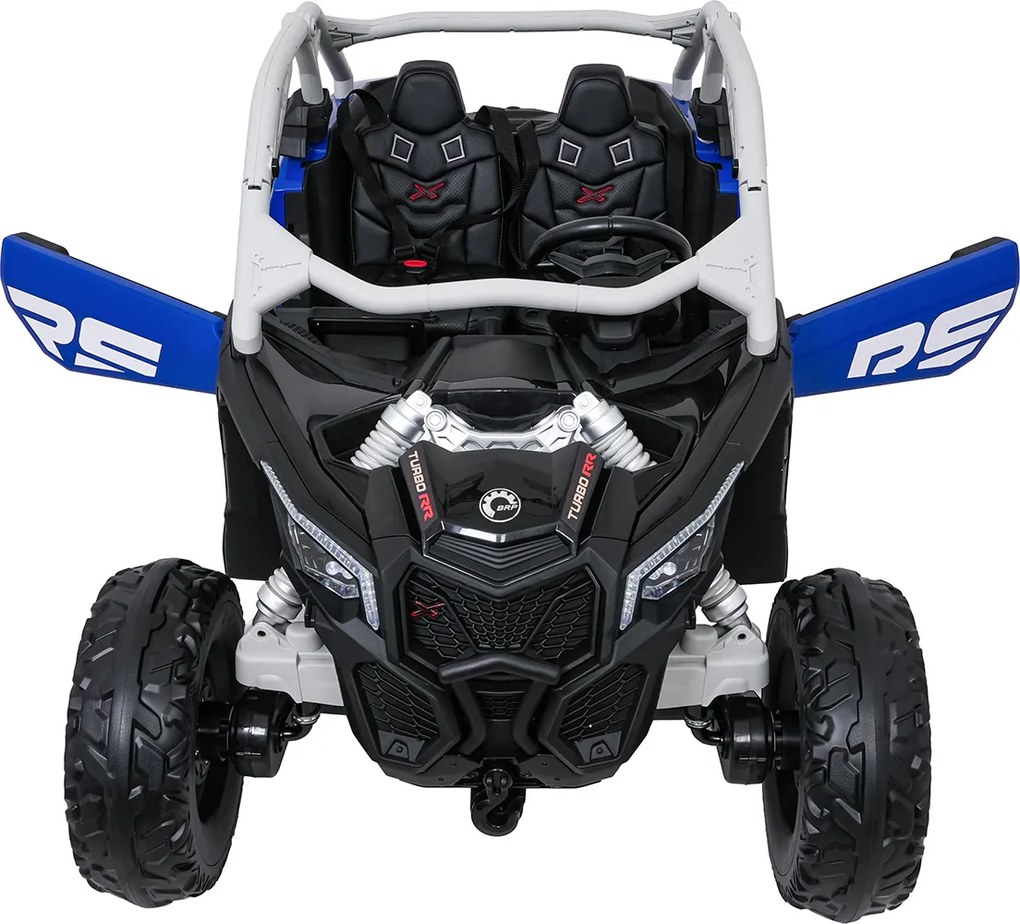 Ramiz Elektrická bugina Maverick Turbo RR pre deti modro-sivá + kolesá