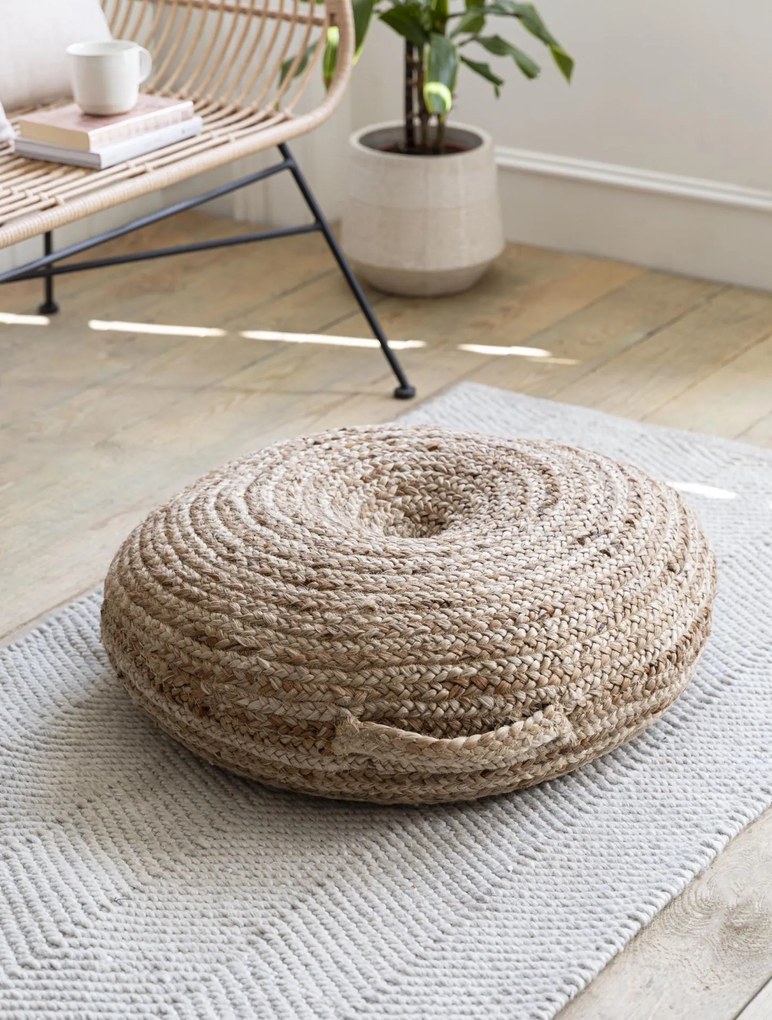 Garden Trading Sedací puf Cerney Natural Jute 60 cm