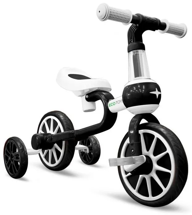 Balančný bicykel 4 v 1, biely