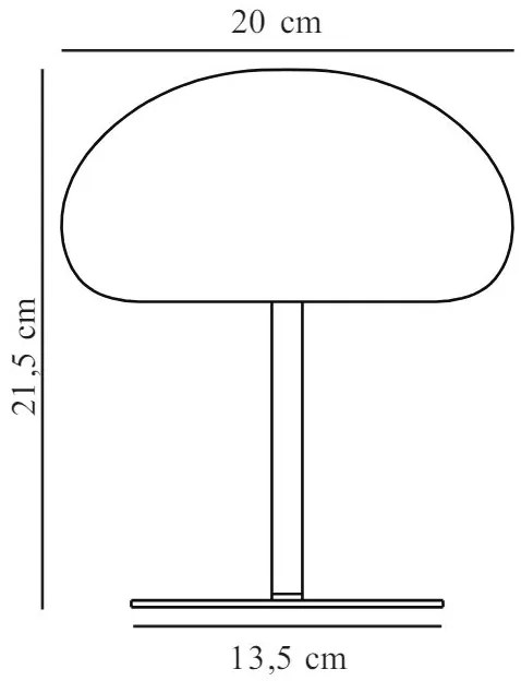 Nordlux Čierna prenosná stolná LED lampa Sponge 20 4,8W 21,5cm 2018135003