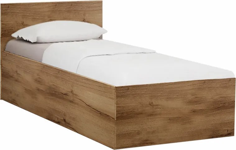AKCIA Posteľ SOFIA 90 x 200 cm, dub artisan II. akosť