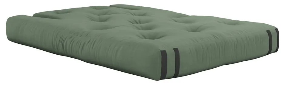 Rozkladacia pohovka so zeleným poťahom Karup Design Hippo Olive Green