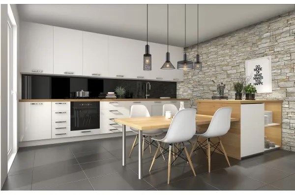 Globo 15648-4H - Luster na lanku JEDD 4xE27/60W/230V čierna