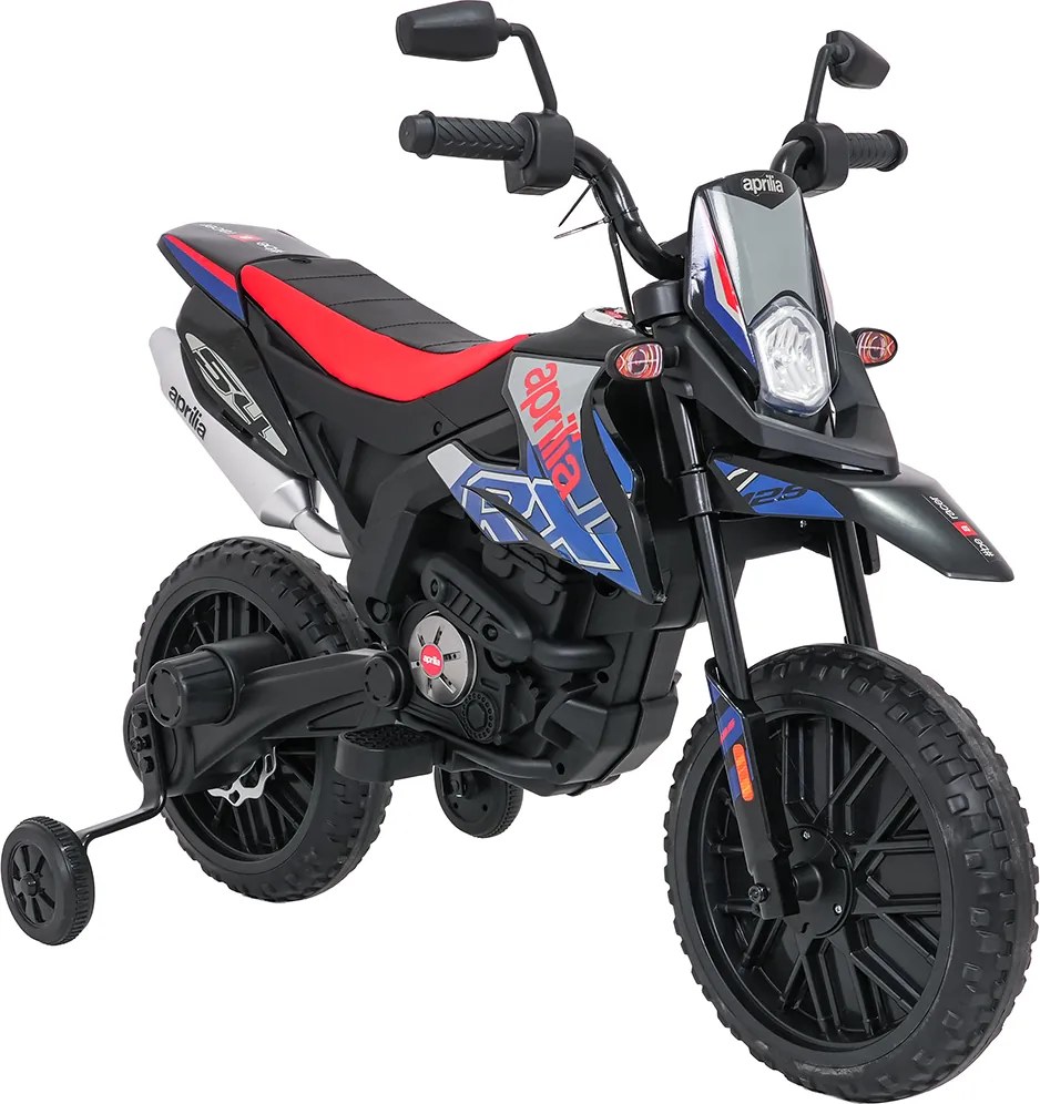 Ramiz Detský motocykel Aprilia RX modrý