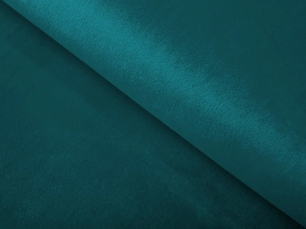 Biante Zamatový záves Velvet Prémium SVP-025 Petrolejový 135x240 cm