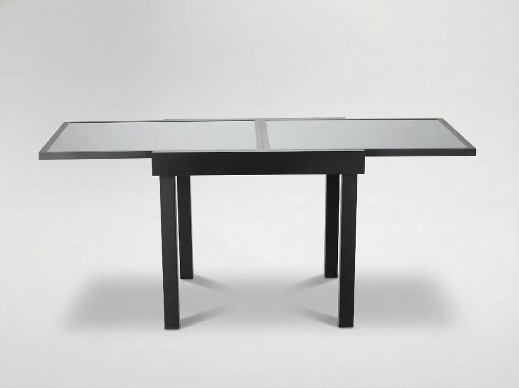 Garden Line Hliníkový skladací stôl „OLIVER“ 90/180 x 90 x 75,5 cm