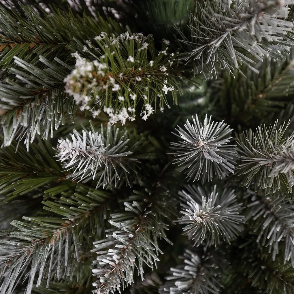 Umelý vianočný stromček zasnežený smrek 180 cm