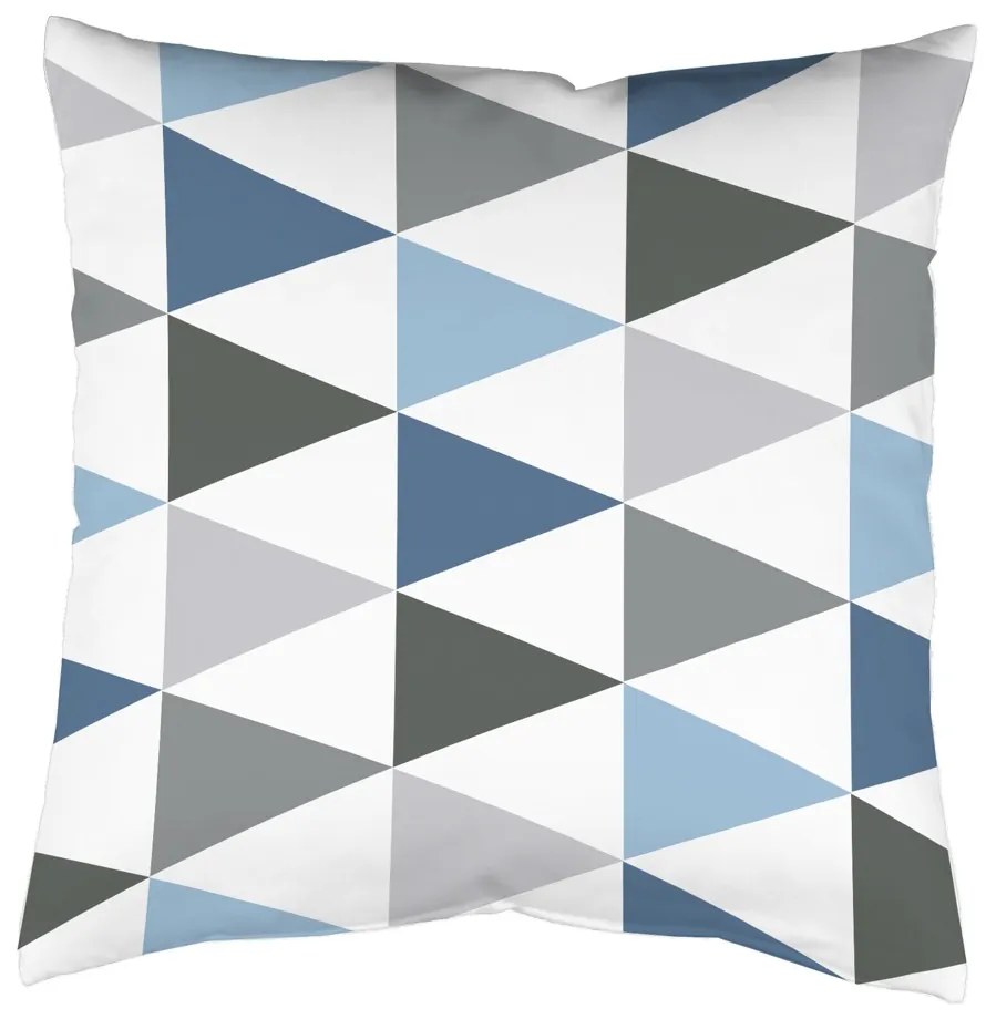 Home Wohnideen Obliečka na vankúš, potlač, Sisori, Modrá Rozmer textilu: 40 x 40 cm