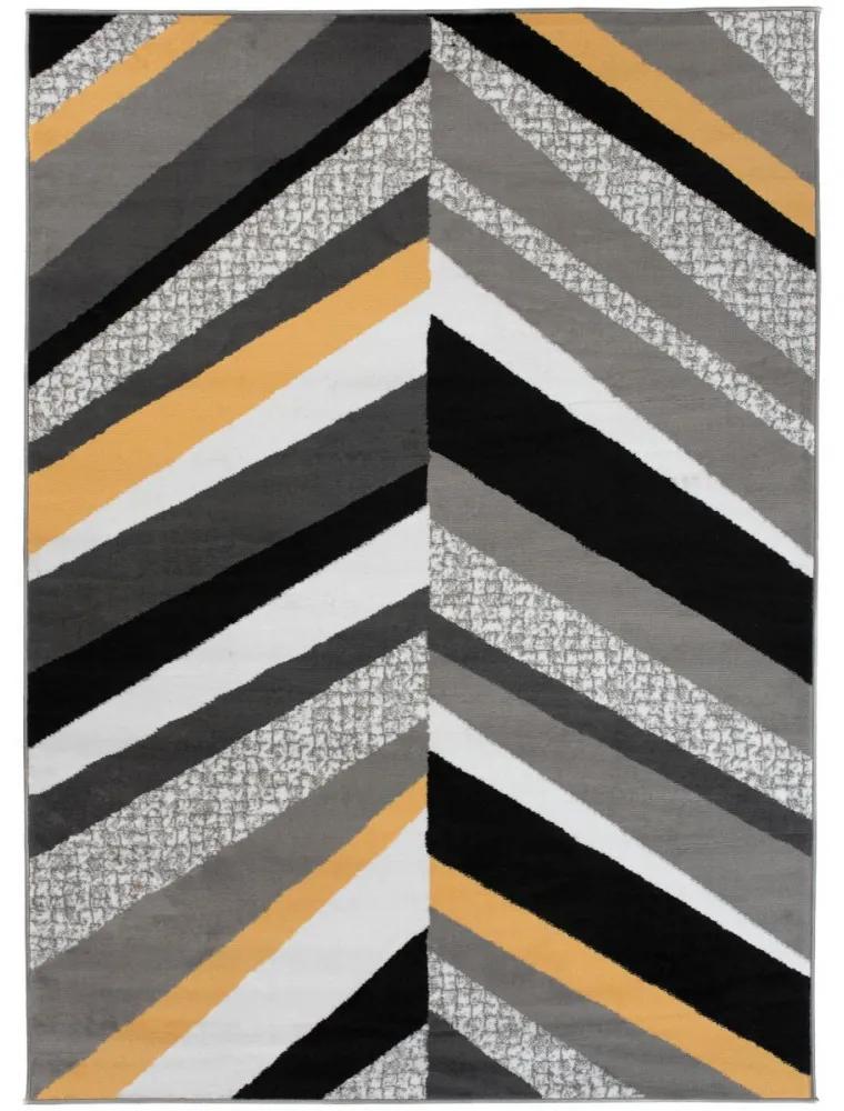 Kusový koberec PP Rico sivožltý 130x190cm