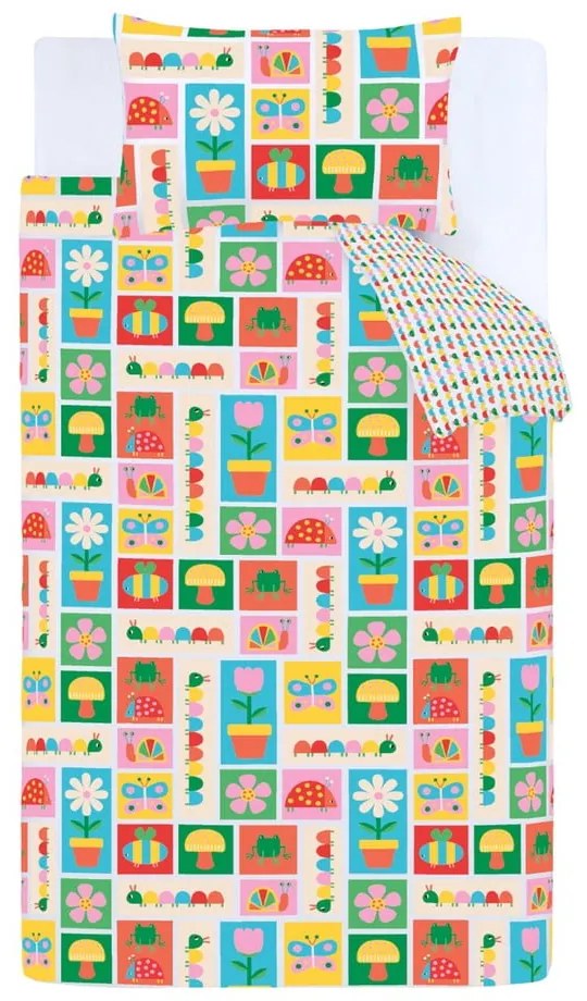 Detské obliečky na jednolôžko 135x200 cm Curious Caterpillar – Catherine Lansfield