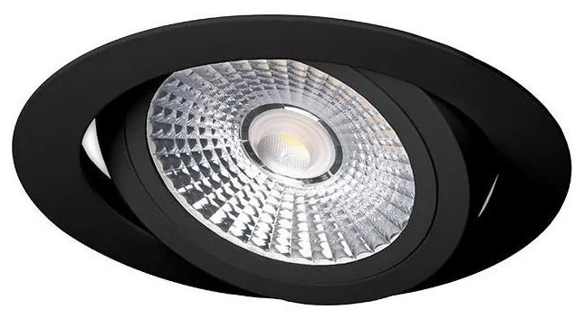 Panlux LED Podhľadové svietidlo LED/6W/230V 4000K pr. 8,5 cm čierna PN14300046