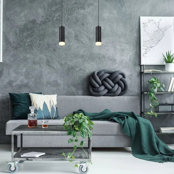 Rabalux 72121 - Luster na lanku TORAS 1xGU10/5W/230V dub