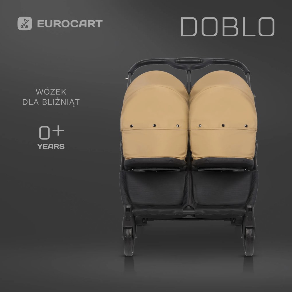 Súrodenecký kočík Euro-Cart Doblo Camel
