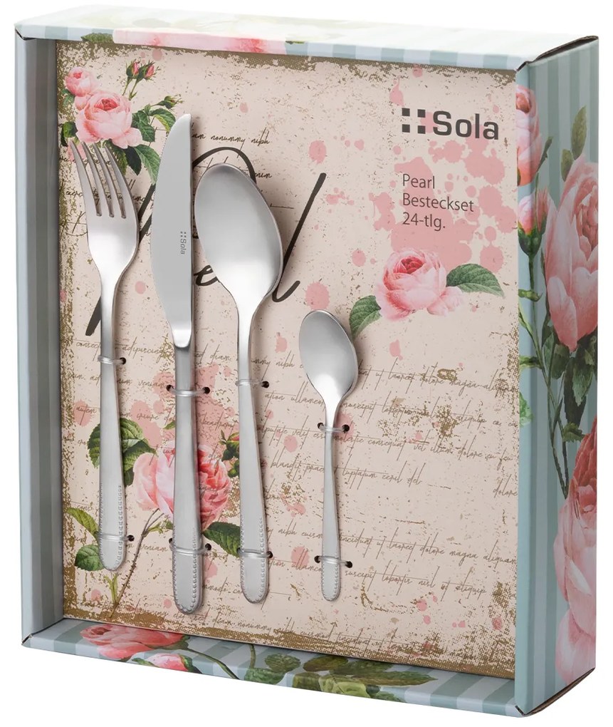 Štartovací set riadu 36 ks – Elements Pearl - W0176