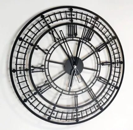 Moderné hodiny na stenu London 60 cm
