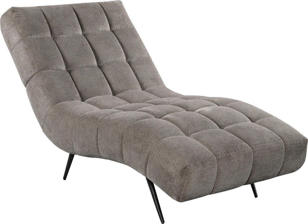 XXXLutz RELAXAČNÉ LEŽADLO, textil, sivá MID.YOU - Kreslá - 001458005301