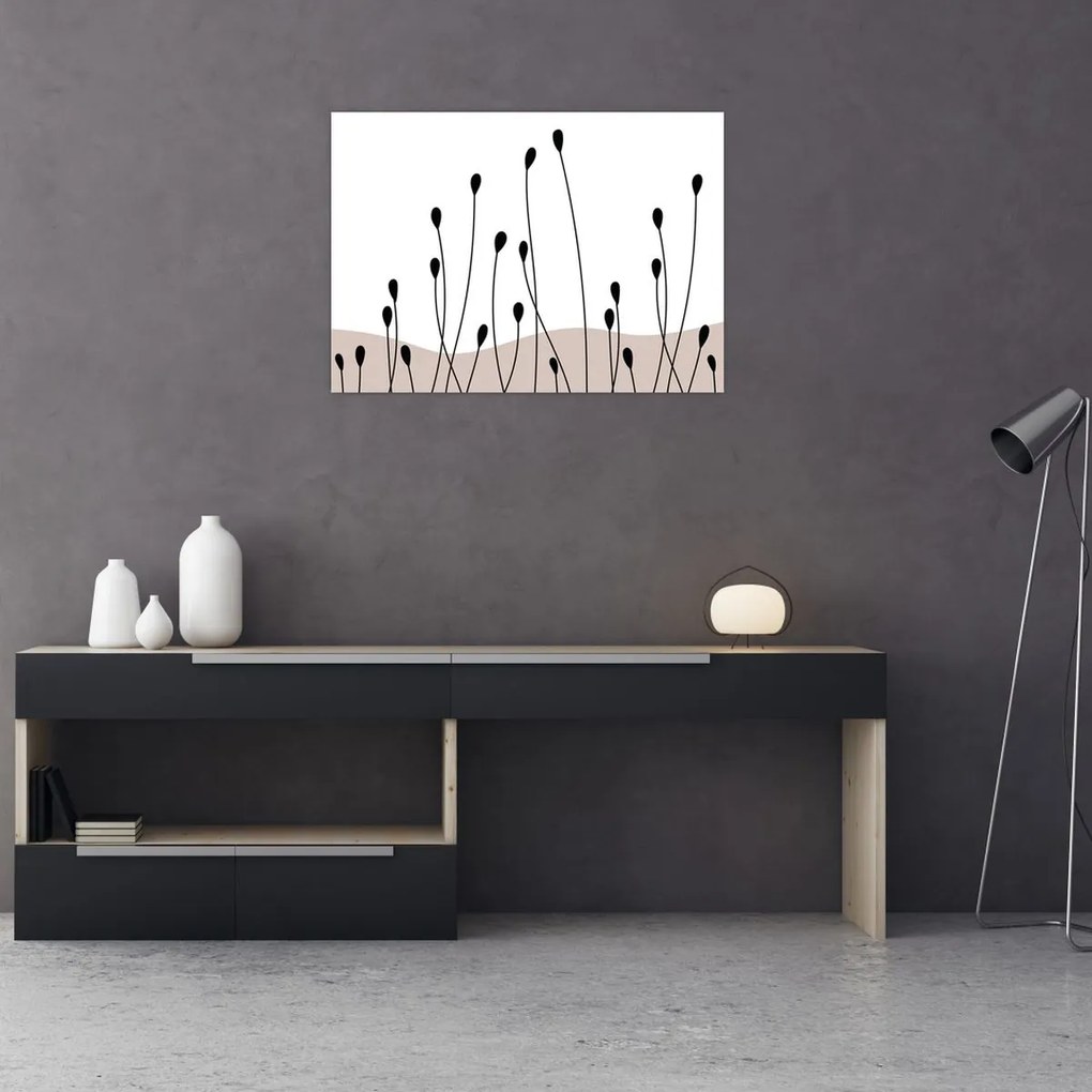 Obraz - Grafická lúka N⁰1 (70x50 cm)
