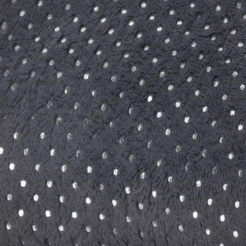 Vianočná deka Home &amp; Styling v šedej farbe 150 ×125 cm