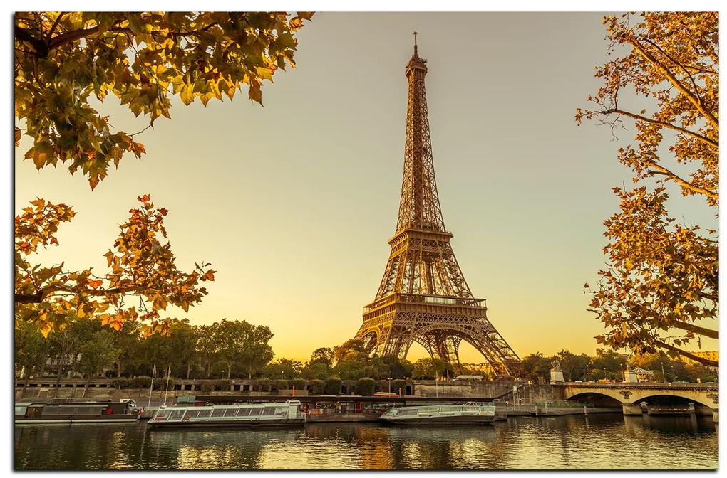 Obraz na plátne - Eiffel Tower 1110A (120x80 cm)