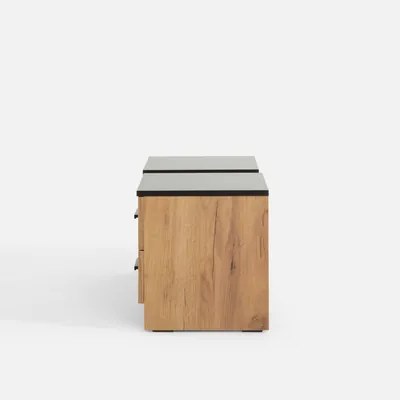 Sada 2 nočných stolíkov so zásuvkami MALI