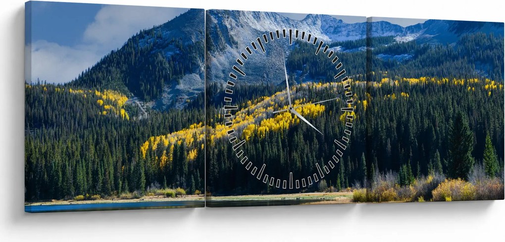 Obraz - Lost Lake, Oregon (s hodinami) (90x30 cm)
