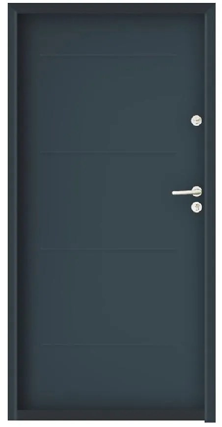 Dvere vchodové Vigo 80L antracit