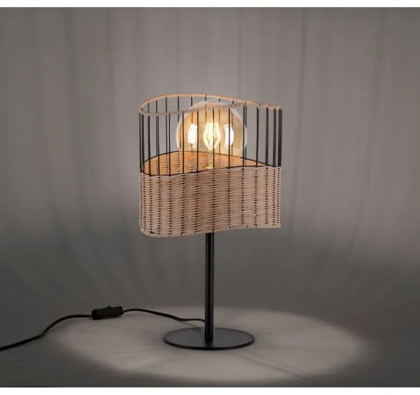 Leuchten Direkt 11150-79 - Stolná lampa REED 1xE27/60W/230V