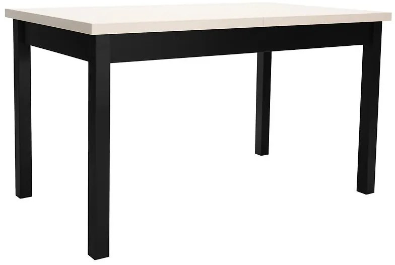 Stôl St-67 120x70+40 Dub Kaszmir/Čierna