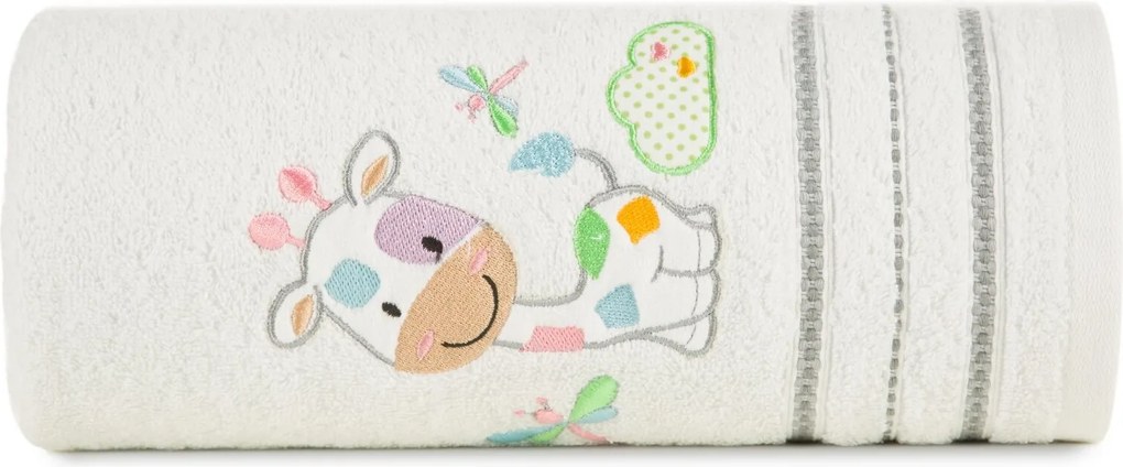 DETSKÝ FROTÉ UTERÁK BABY33 100X100 CM BIELA