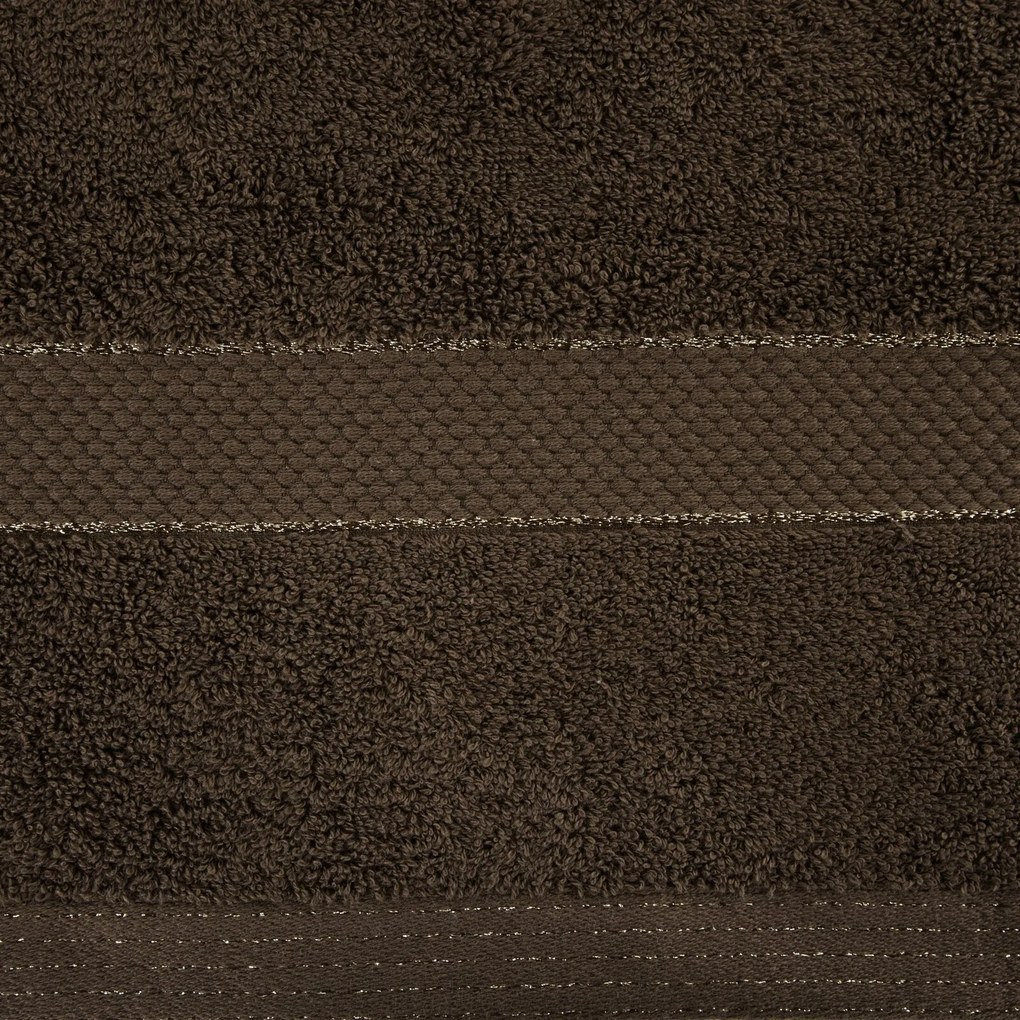 FROTÉ UTERÁK BARI 70X140 CM TMAVOHNEDÁ