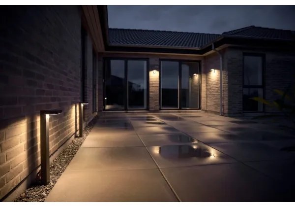 Nordlux - LED solárna lampa s čidlom RICA LED/5W/3,7V IP44