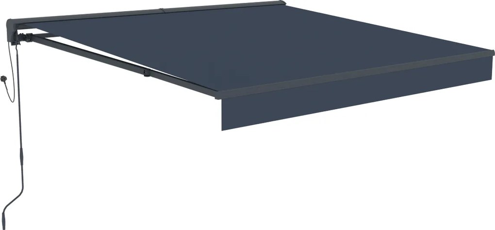 Elektrická markíza BestBerg BBSU-E295CG / 295 × 250 cm / sivá