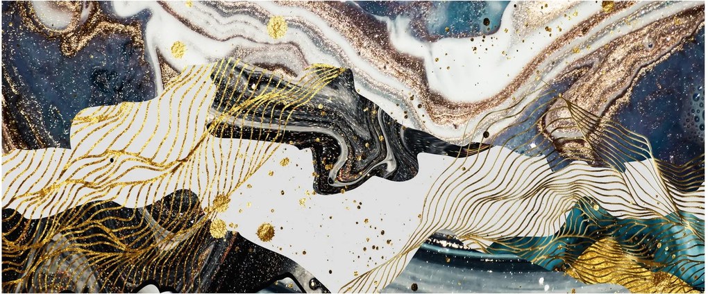 Obraz - Dizajnový mramor (120x50 cm)